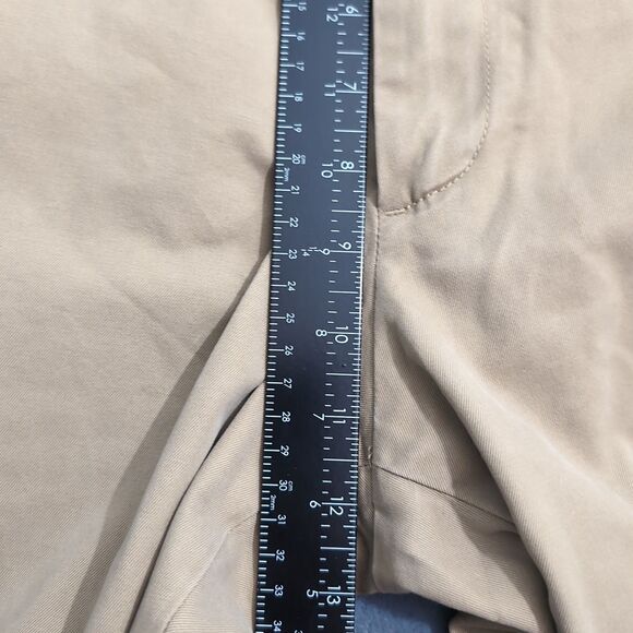 Banana Republic Men 34X30 (36X29.5) Brown Dawson Chino Straight Leg Pants - Picture 12 of 13